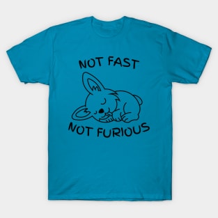 Not Fast, Not Furious, Bunny T-Shirt